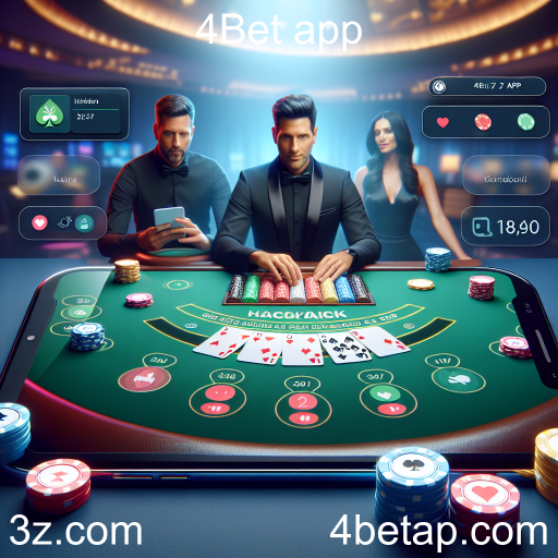 Blackjack: Estratégia e Emoção no 4Bet App